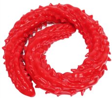 Long Dildo Barded 60 x 4 cm Red - gb41023