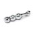 Metal dildo for electrosex - Bold Boris