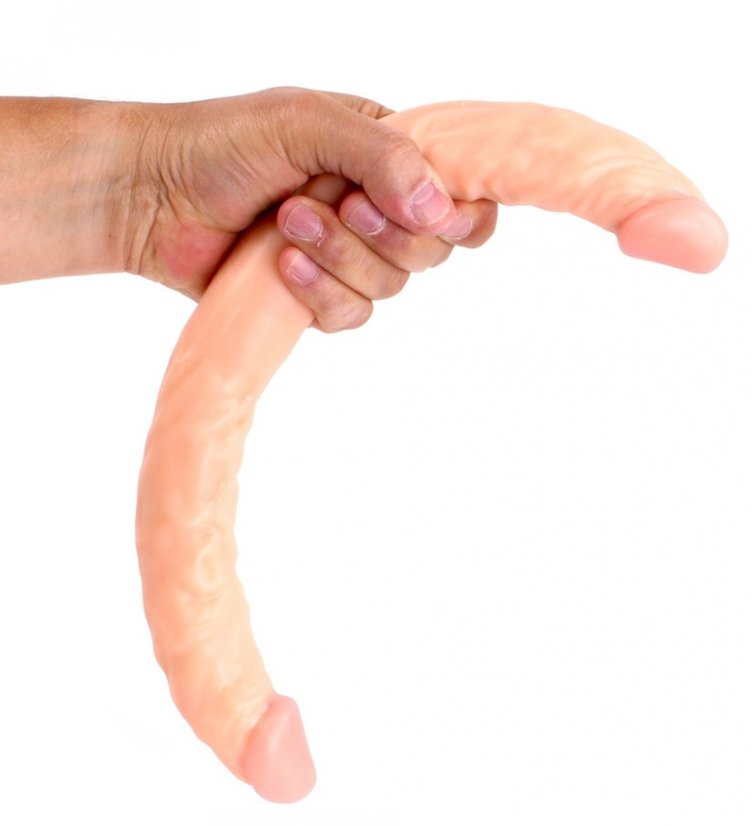 Double dildo Cox U shape 40 x 3.8 cm - gb23444