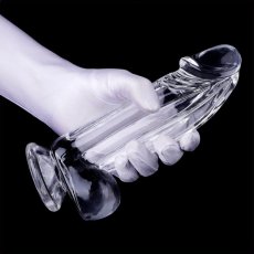 Transparent dildo Kolk L 16 x 5,5 cm - gb28276