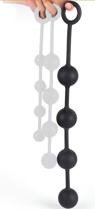 Silikónové análne guľôčky Quarty L 45 x 5 cm - gb20366