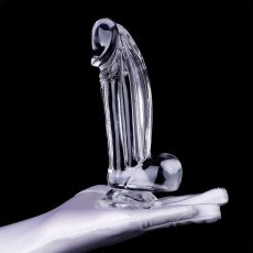 Transparent dildo Kolk L 16 x 5,5 cm - gb28276