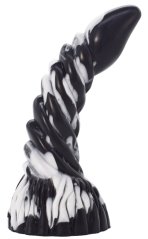 Arkan Dildo 18 x 5 cm Black-White - gb33569