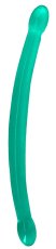 Double Crystal RealRock dildo 42 x 3,2 cm Green - gb44444