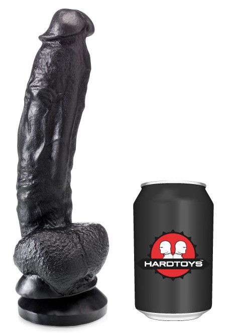 Černé dildo - Gode Thierry (19 x 4,5 cm) - gb22036