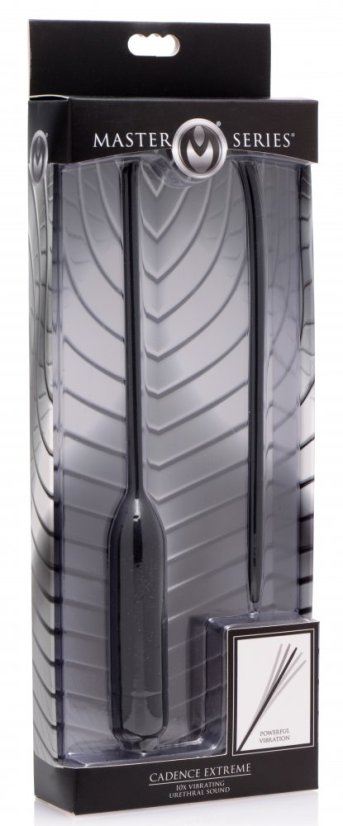 Vibrating silicone urethral probe