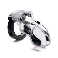 Pás cudnosti pro muže s rozšířením pro elektrostimulaci - Pubic Enemy No 1