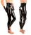 Men's latex push up leggings with extra high waist
