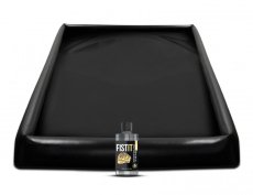 PVC plachta s nafukovacím okrajom pre vlhké hry