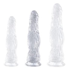 Dildo Monster Transparent Kail M 23 x 6 cm - gb47609