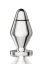 Metal anal plug for electrosex - Giant John XXL - extreme size