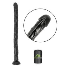 Dlhé čierne dildo - Death (46 x 3,5 cm)