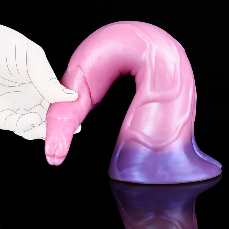 Dildo Pinky Eleph 26 x 6 cm Pink-Violet - gb36732