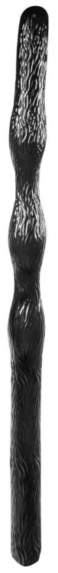 Čierne dildo - Deep'R Pulse (70 x 5,6 cm)