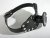 Leather muzzle with penis-shaped gag