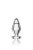 Metal anal plug for electrosex