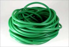 Zelená latexová hadice