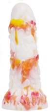 Toadyk Dildo 17 x 6 cm White-Orange - gb33740
