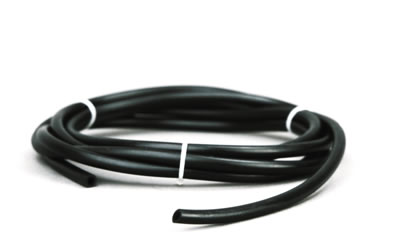 Černá latexová hadice
