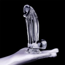 Transparent dildo Kolk L 16 x 5.5 cm - gb28276