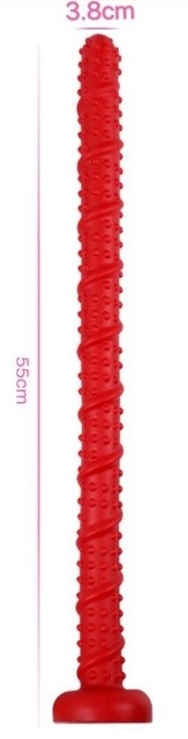 Long Dildo Spiral Dot 50 x 3,5 cm - gb12230