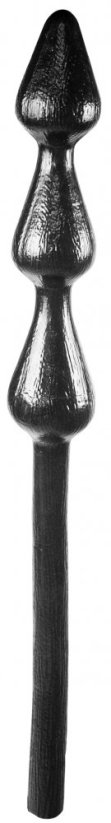 Černé dildo - Deep'R Barb (70 x 8,8 cm)