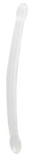 Double Dildo Crystal RealRock 42 x 3,5 cm Clear - gb44460