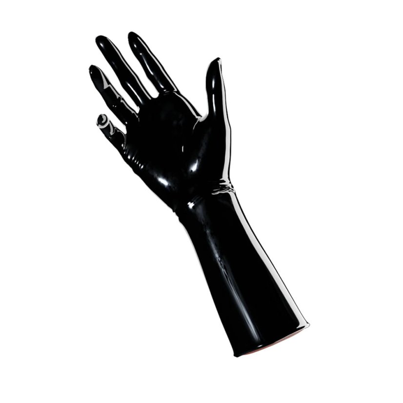 Latexové rukavice UniqDsn - černé