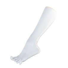Latex toe socks - white