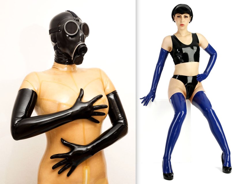 Dlouhé latexové rukavice nejvyšší kvality