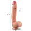 Realistic King Size Strong Nature Cock 22 x 5,7 cm - gb12484