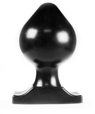 Černý anální mega-kolík - Big Boy (19 x 12 cm)