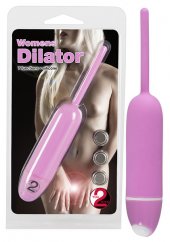 Dámský vibrační dilatátor - růžový