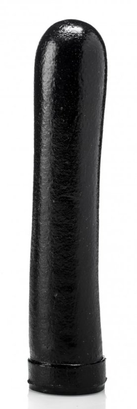 Černé dildo - Half Fire (19,5 x 4 cm) - gb25024