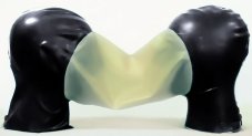 2 latexové masky so spojenou tvárou 2 latexové masky so spojenou tvárou