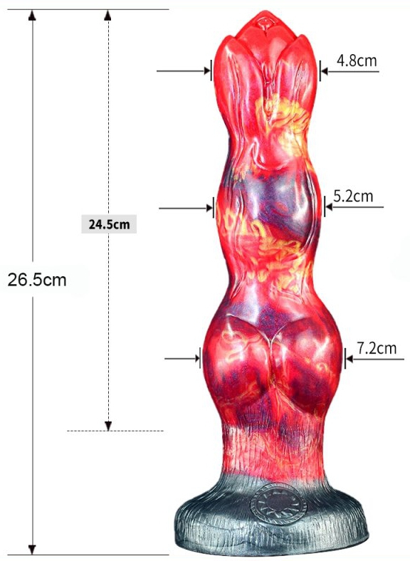 Dildo Dragon Kaeny 24 x 6,8 cm - gb29096