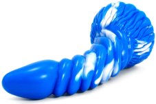 Arkan Dildo 18 x 5 cm Blue-White - gb33572