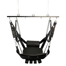 Leather erotic swing not only for BDSM Leather erotic swing not only for BDSM