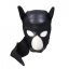 Neoprenová psí maska černá