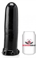 Černé dildo - Listic (23 x 6,5 cm)