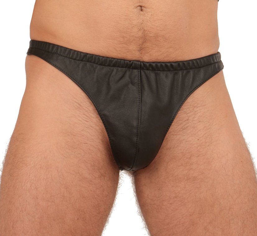 Klasická pánská kožená tanga