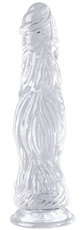 Dildo Monster Transparent Kail M 23 x 6 cm - gb47609 (skladem)