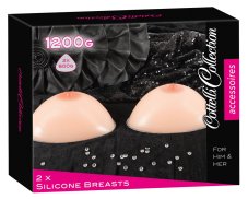 Umelé silikónové prsia - košíky C (2 x 600 g)