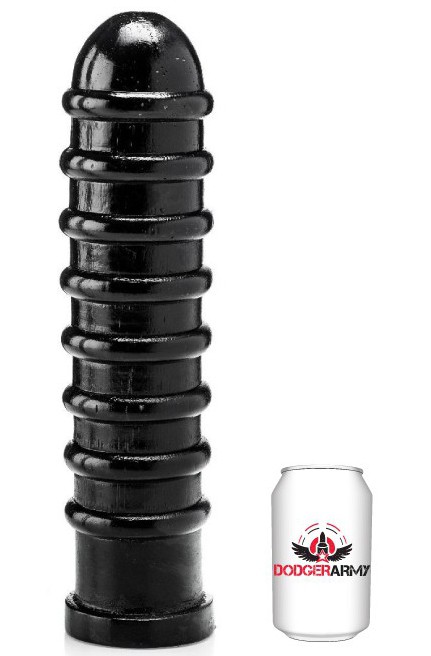 Černé dildo - Mass Destruction (40 x 8,6 cm)