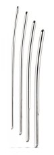 Sada 4 dilatátorov z nehrdzavejúcej ocele (4 - 7 mm)