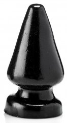 Černý anální mega-kolík - Topik (19 x 11,2 cm)