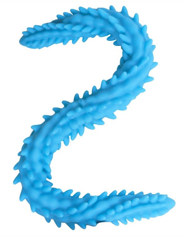 Double Dildo Scolop L 60 x 5 cm Blue - gb44579