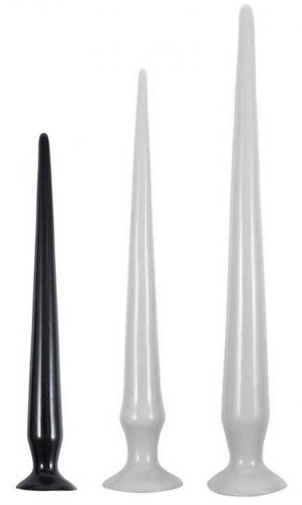 Anální kolík - Dildo Tail Flex S 30 x 3,5 cm - gb22868