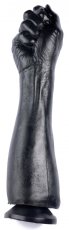 Černé fisting dildo - Victory (34 x 8,5 cm)