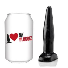 Černý anální kolík - Level 5 (11 x 2,5 cm)